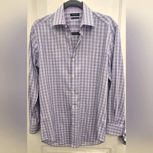 Tailorbyrd mens button up shirt, 15" collar.